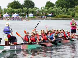 The Greenfingers Dragon Boat Race