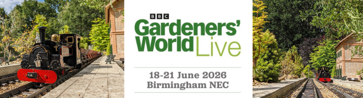 Trains in the Garden, supporting Greenfingers Charity