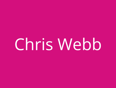 Chris Webb