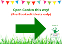 Open Up Your Garden - Signage