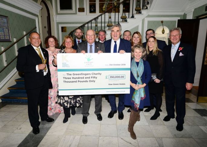An incredible £350,000 raised by Kew Green Hotels