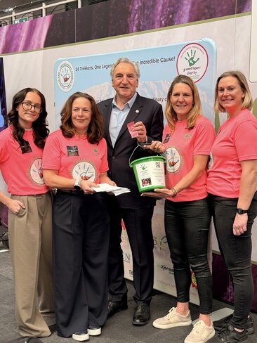 Garden Press Event raffle boosts fundraising momentum for Greenfingers Kilimanjaro challenge