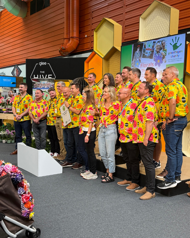 Greenfingers Celebrates Floral Thursday at Glee with Colour, Industry Spirit - and £4,200 raised!