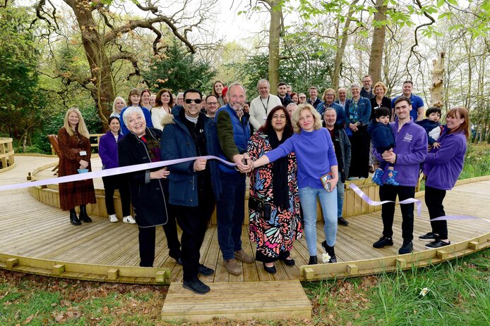 Greenfingers Charity officially opens garden at Haven House
