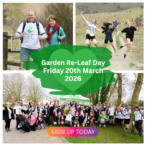Less than a fortnight to go until the Garden Re-Leaf  Sponsored Walks