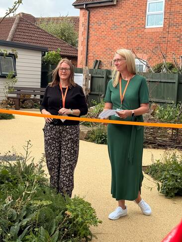 ‘Lifted by Birds’ garden at James Hopkins, officially open!