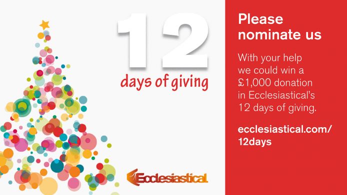 Nominate Greenfingers to win £1k in Ecclesiastical’s '12 Days of Giving'