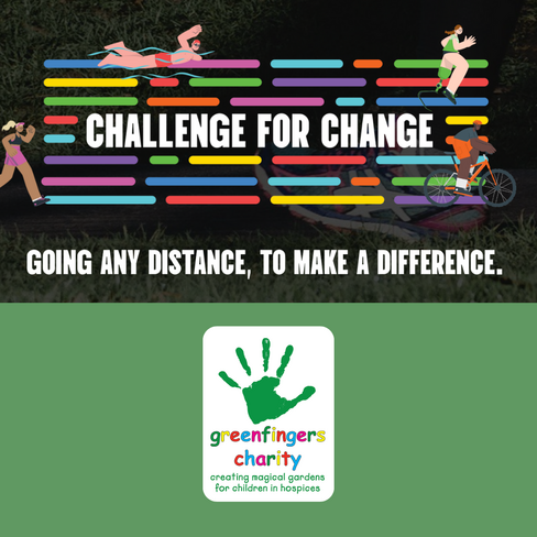 The Greenfingers Charity backs new ‘Challenge for Change’ initiative – will you take part to support