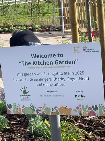The Greenfingers Charity opens new garden at Chestnut Tree House Hospice in Arundel
