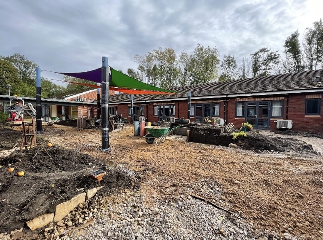 Work begins on new Greenfingers Garden at Derian House Children's Hospice